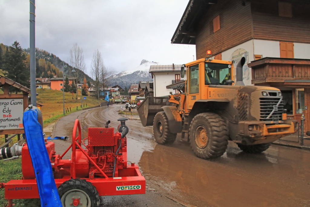 La Val di Fassa devastata dal maltempo